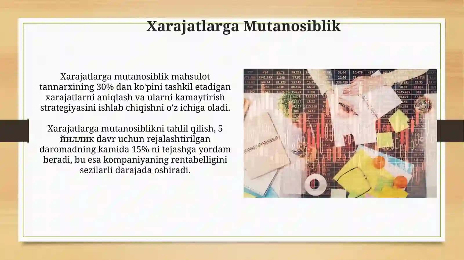 Iqtisodiy mutanosiblikning mazmuni va turlari 3
