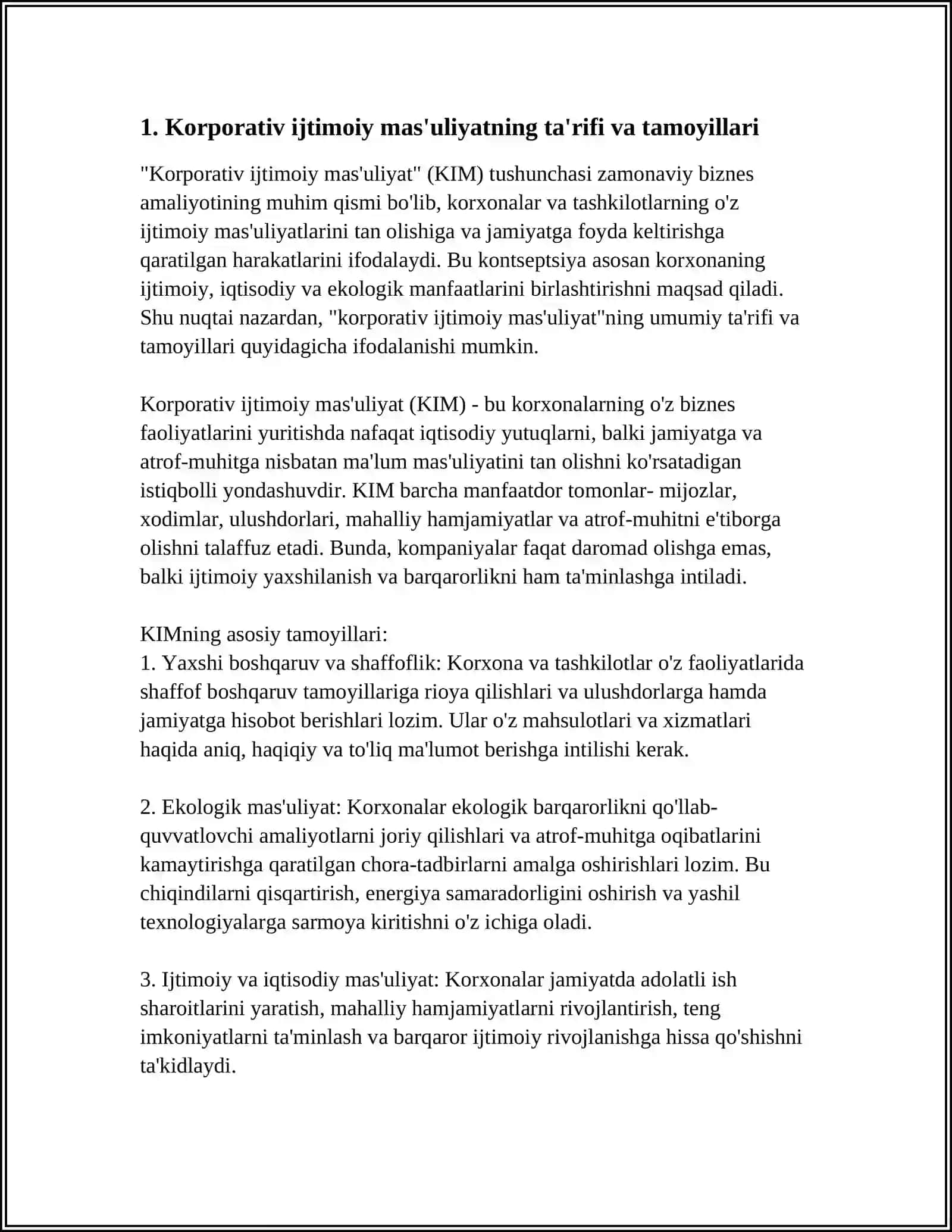 KORPORATIV IJTIMOIY MAS'ULIYAT 3