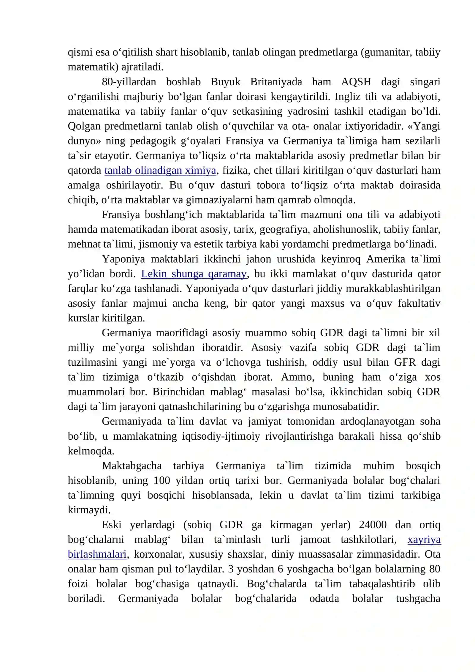 Jahonning rivojlangan mamlakatlari tarixi 3