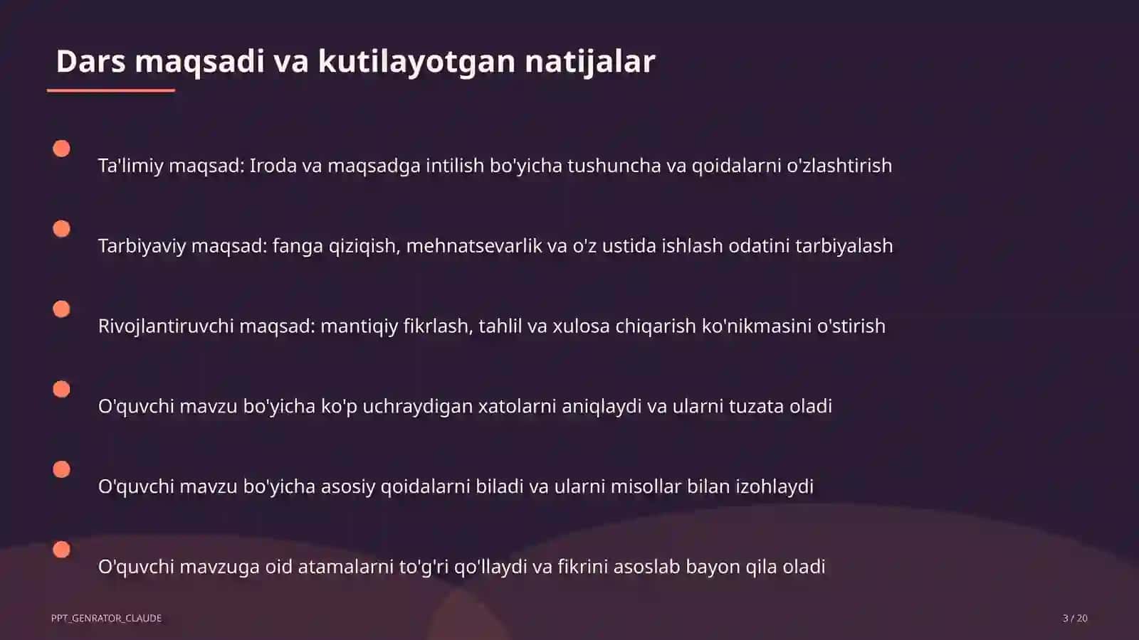 Iroda va maqsadga intilish (9-sinf) 3