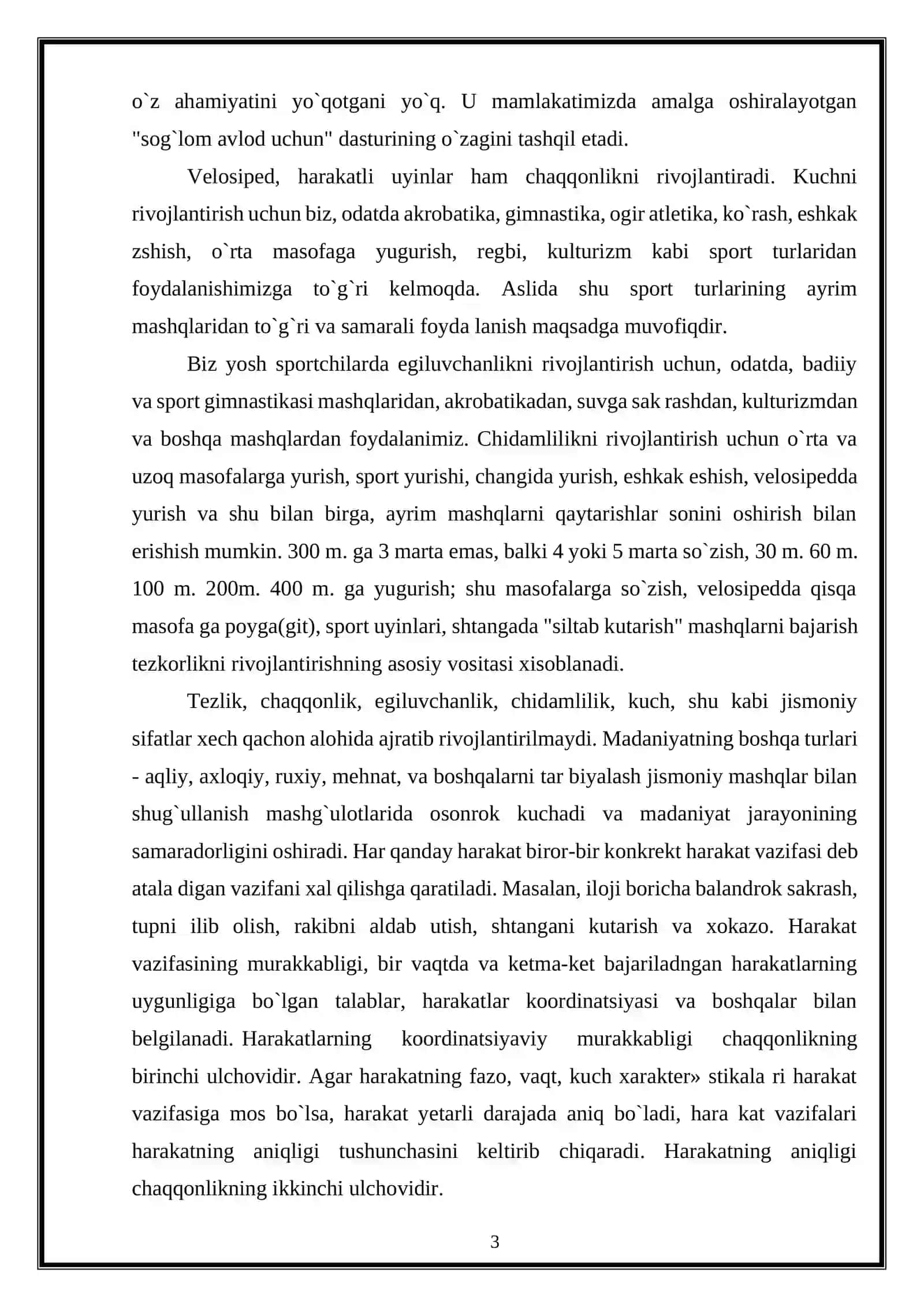 Tezkorlik sifati va uni rivojlantirish metodikasi 3