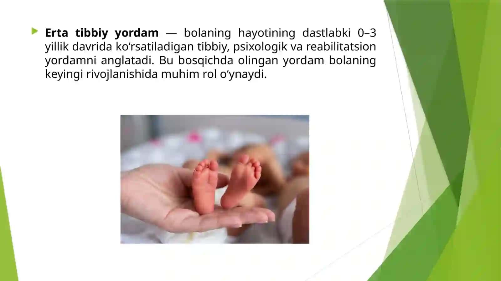 DAUN SINDROMLI BOLALARGA TIBBIY, PEDAGOGIK, PSIXOLOGIK YORDAM 3