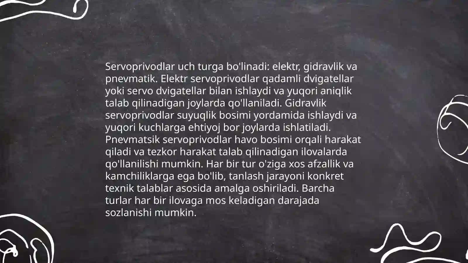 Servoprivodlarni mikrokontrollerlarga ulash 3