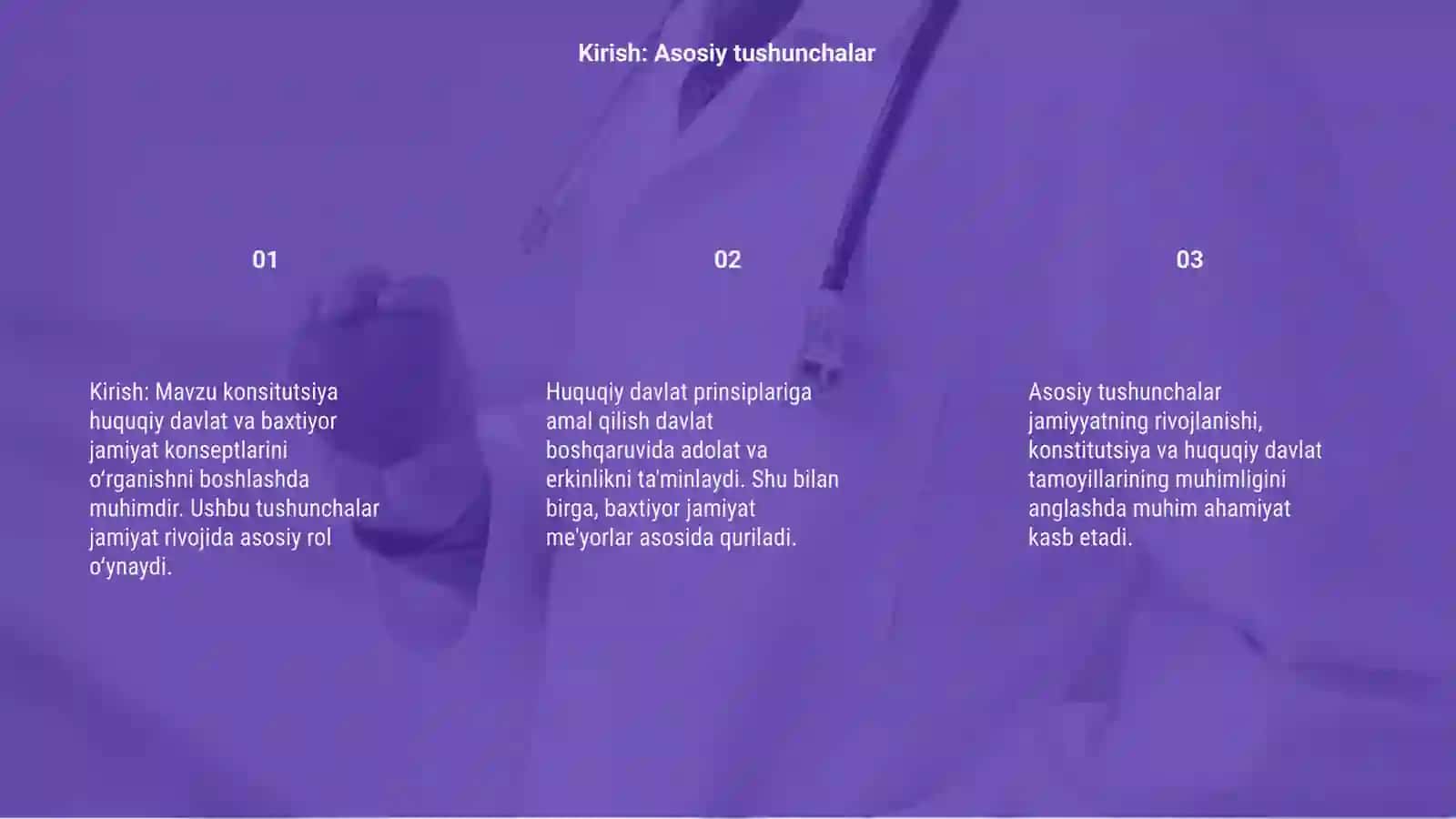 Mavzu konsitutsiya huquqiy davlat va baxtiyor jamiyat 3