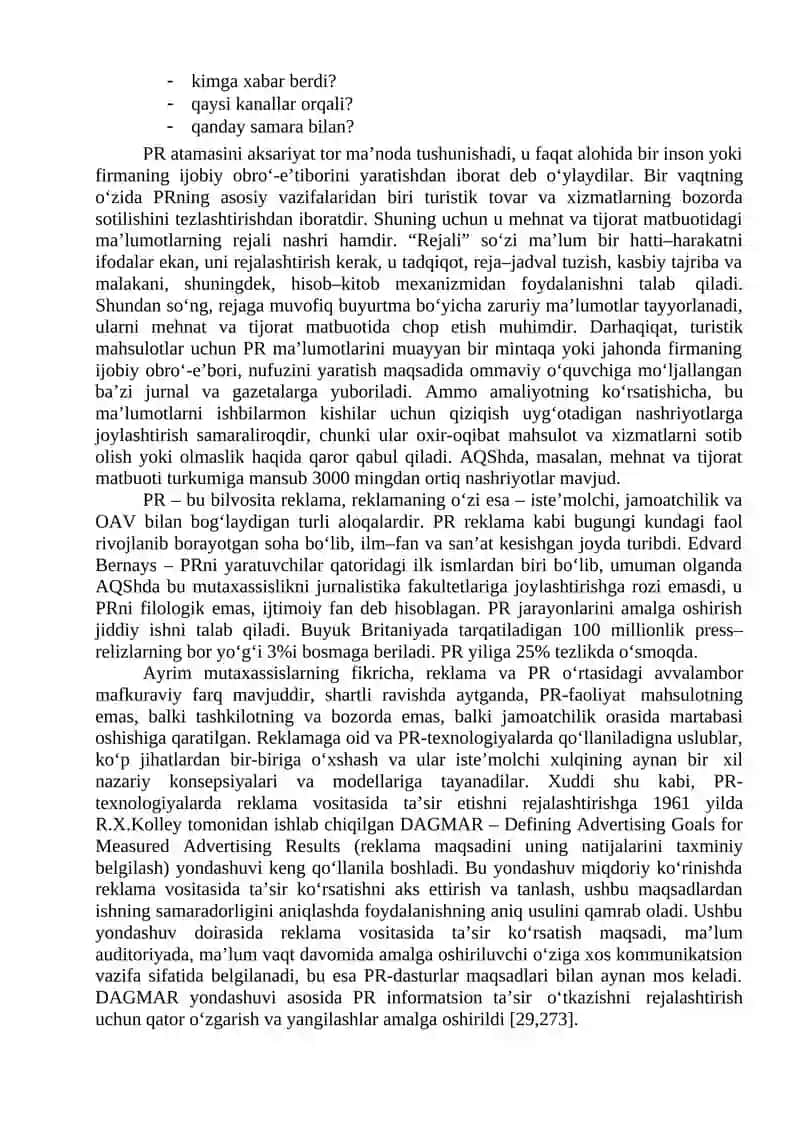 PRning asosiy tushunchalari va turlari 3