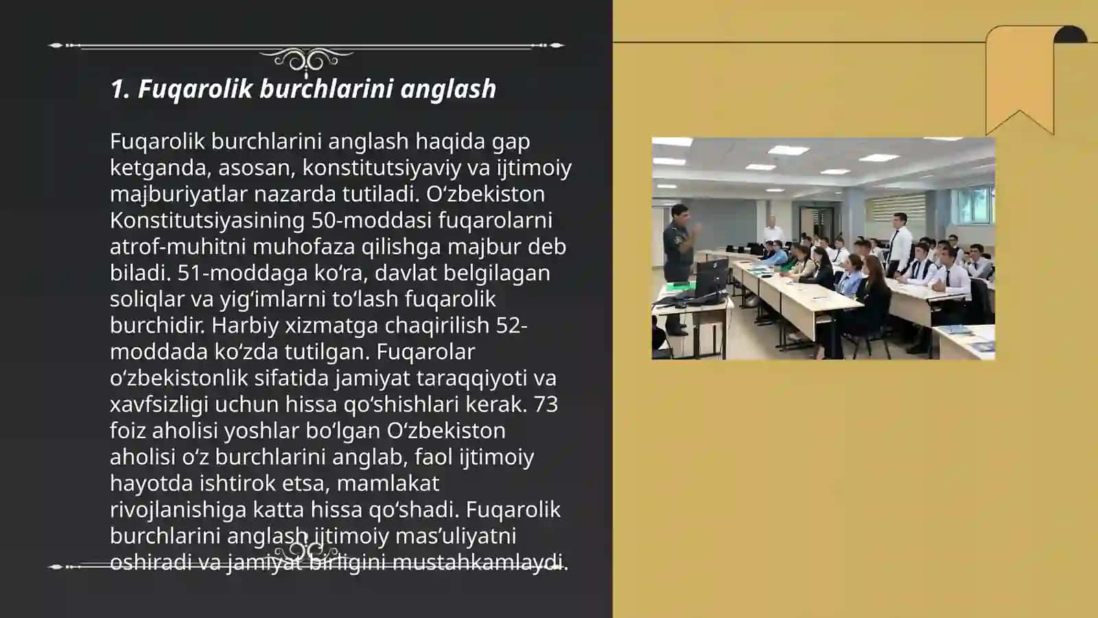 Fuqarolik tarbiyasi.vatanparvarlik tarbiyasi Roʻzimova Malika 3