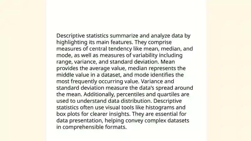 Analysis of Tests 3