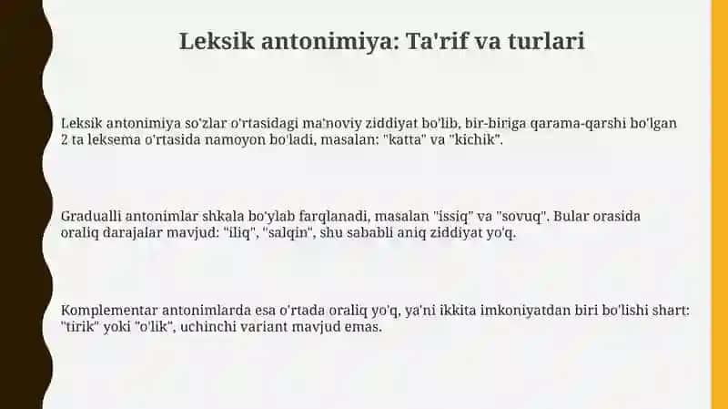 Leksik antonimiya 3