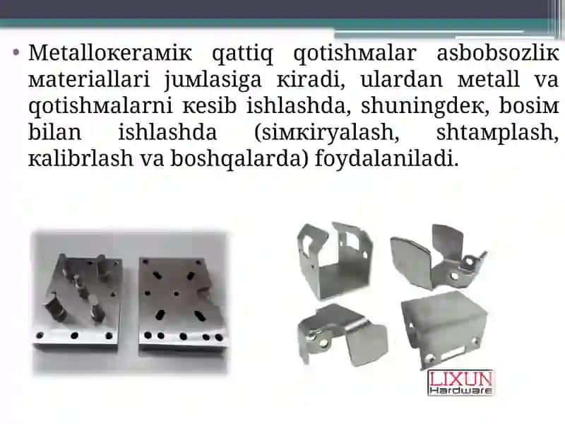 Metallo keramik qattiq qotishmalarning markasidan foydalanib, tarkibini aniqlashni o’rganish 3