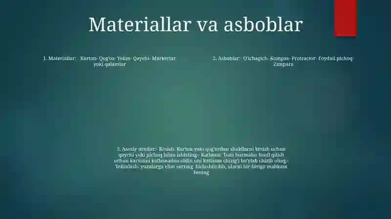 QogʻOz Va Kartondan OʻYinchoqlar Yasash 3