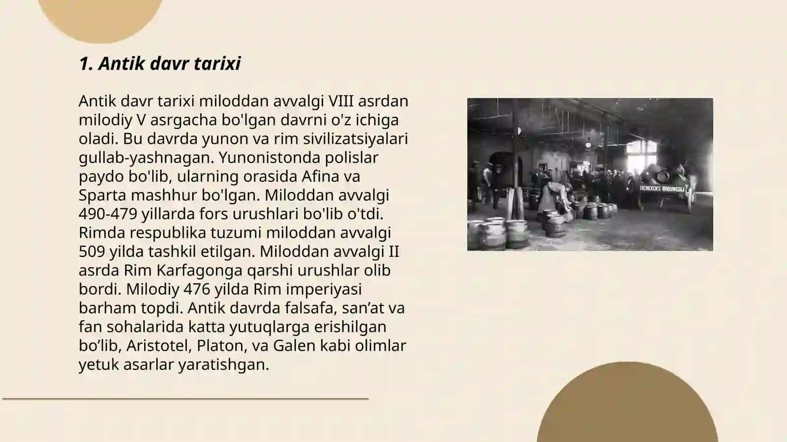 Maxsus tarixiy uslublar 3