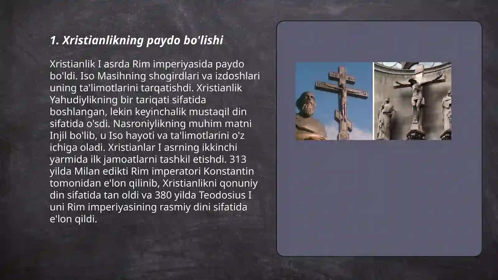 Xristian dini 3