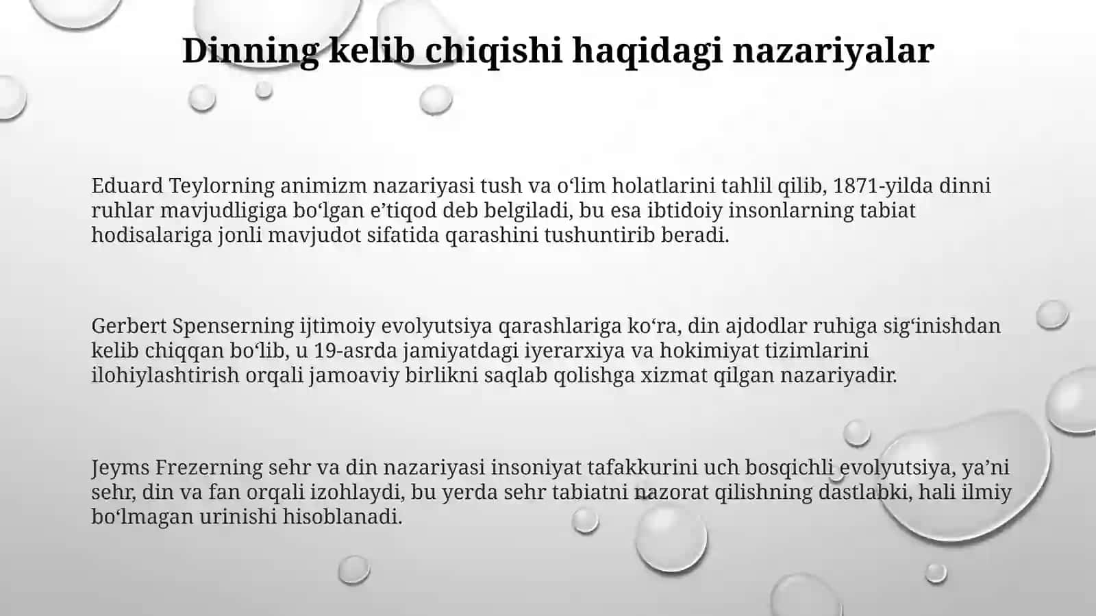 Dinning kelib chiqishi va dastlabki e’tiqod shakllari 3