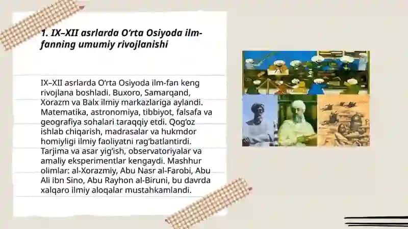 IX–XII asrlarda O‘rta Osiyoda ilm-fan ravnaqi, Zamahshariy 3
