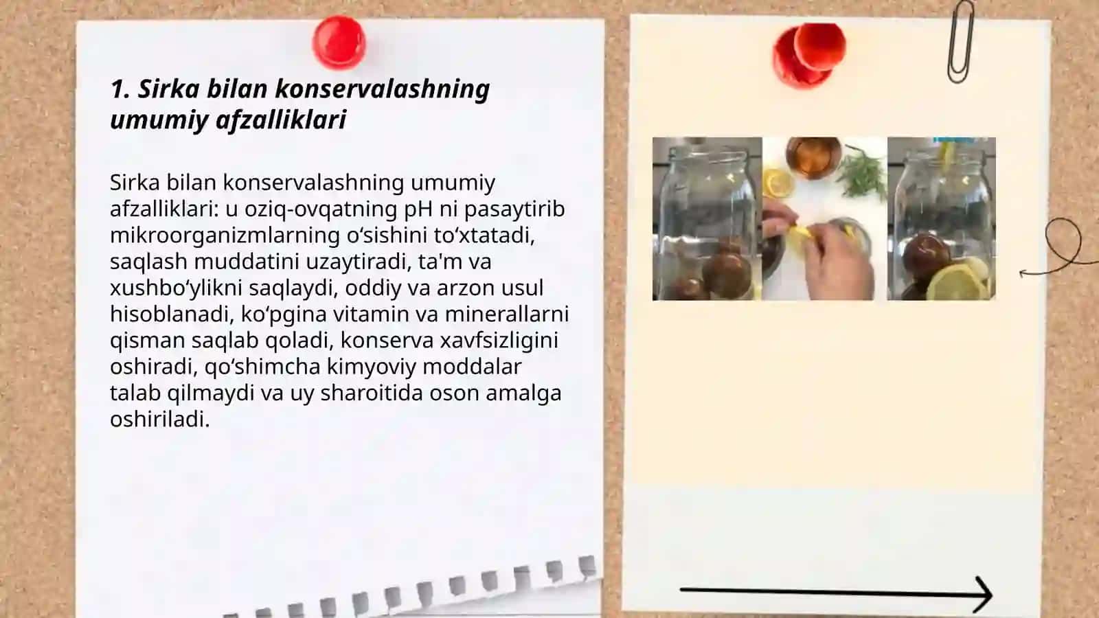 Sirka va tuz yordamida konservalash usullarining afzallik va kamchiliklari 3