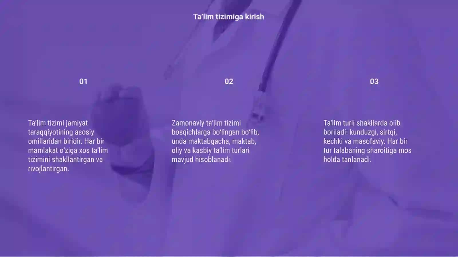 Taʼlim tizimi va turlari 3