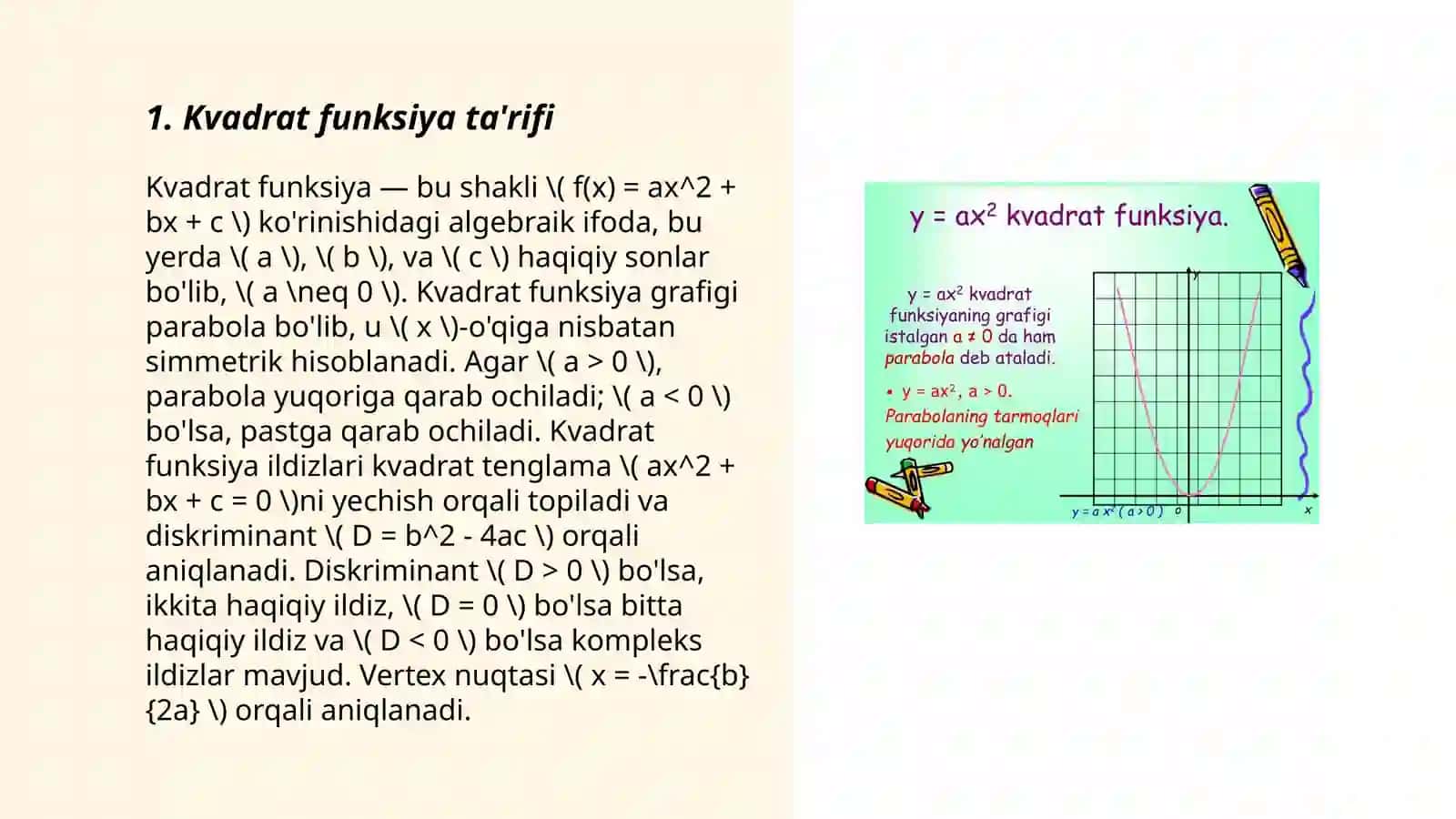 Kvadrat funksiya 3