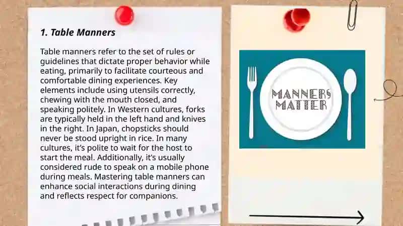 Manners 3