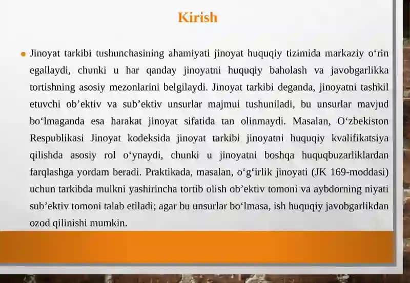 Jinoyattushunchasi va belgilari 3