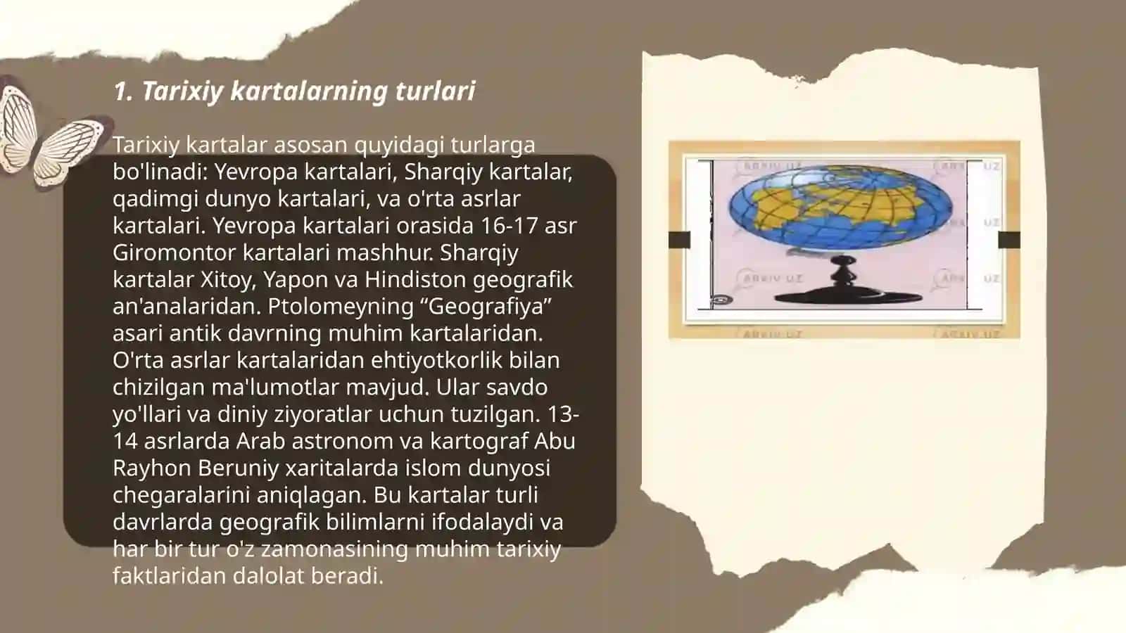 Tarixiy kartalarda hodisalarni kartagrafik tasvirlash usullarini òrganish 3