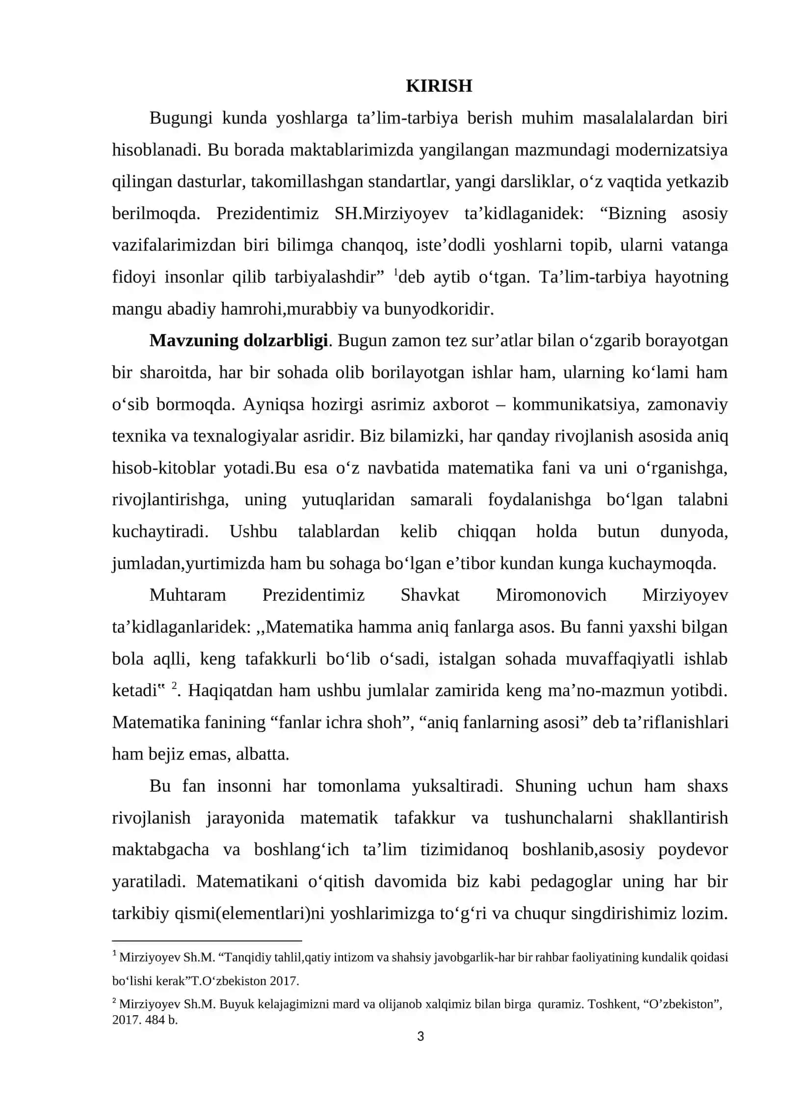 Uchinchi sinfda matematikadan sodda masalalar va ularni yechishga o’rgatish metodikasi 3