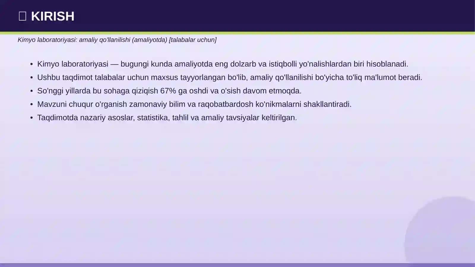 KIMYO LABORATORIYASI 3