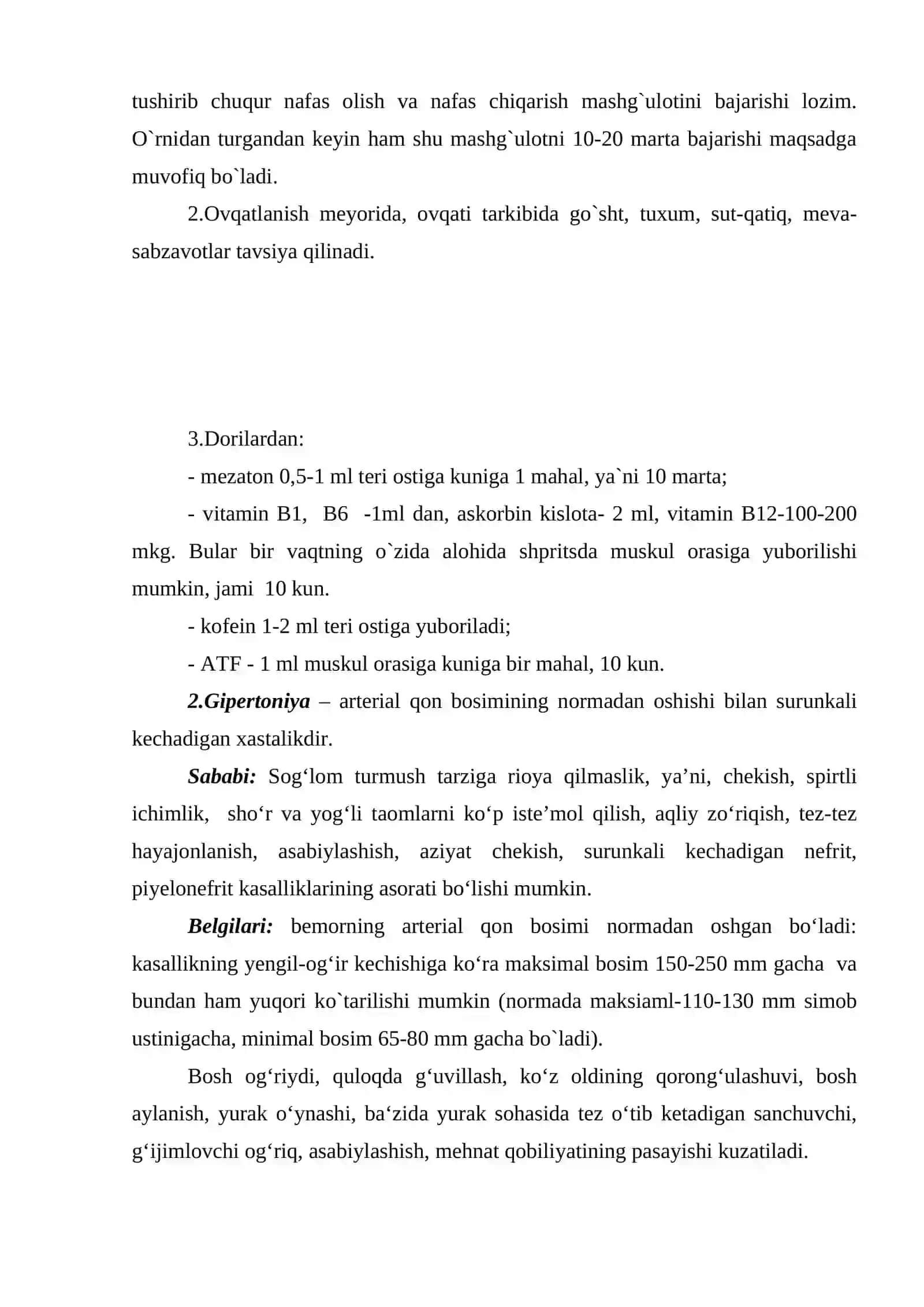 Arteriya qon-tomiri kasalliklari 3