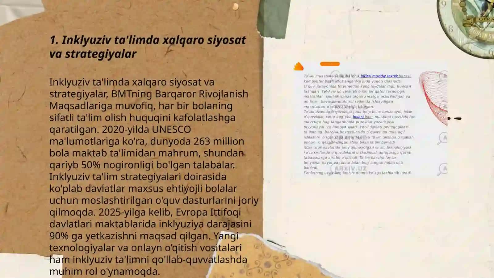 Inkulyuzuf ta'limini rivojlanishidagi xalqara tajriba 3