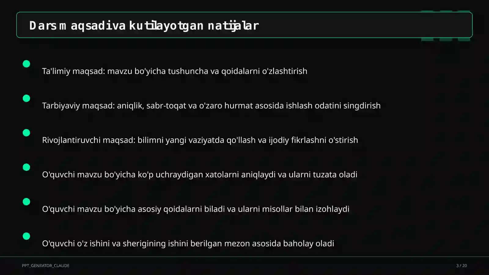 Ingliz tili (1-11) — metodik birlashma uchun 3