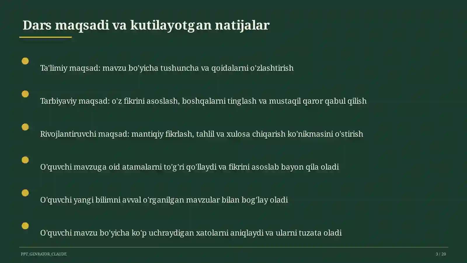 Rus tilida jo'nalish va o'rin-payt kelishigi (5-sinf) 3