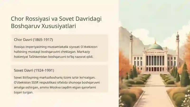 O'zbekistonda Milliy Davlat Boshqaruvi Tizimining Shakllanishi 3