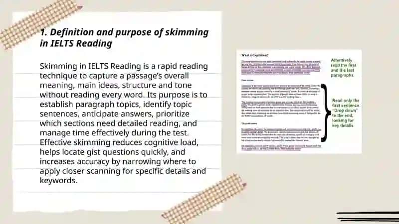 IELTS Reading: skimming and scanning strategies 3