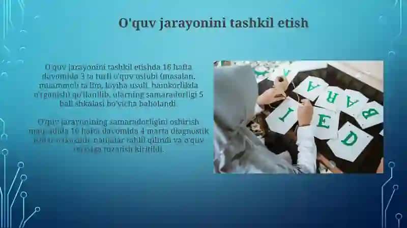 Ona tili va adabiyot fanidan 16 haftalik pedagogik amaliyot hisoboti 3