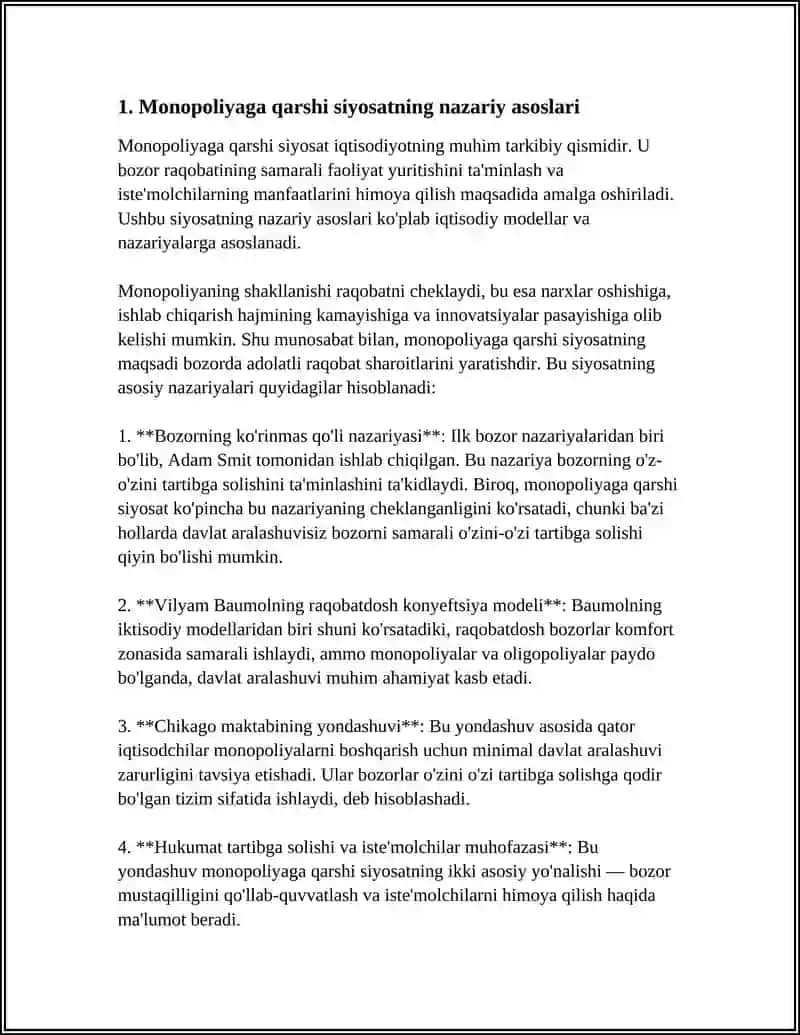 IQTISODIYOTDA MONOPOLIZIMDA QARSHI SIYOSAT 3