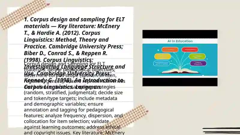 Building and using corpora to develop learning and teaching materials 3