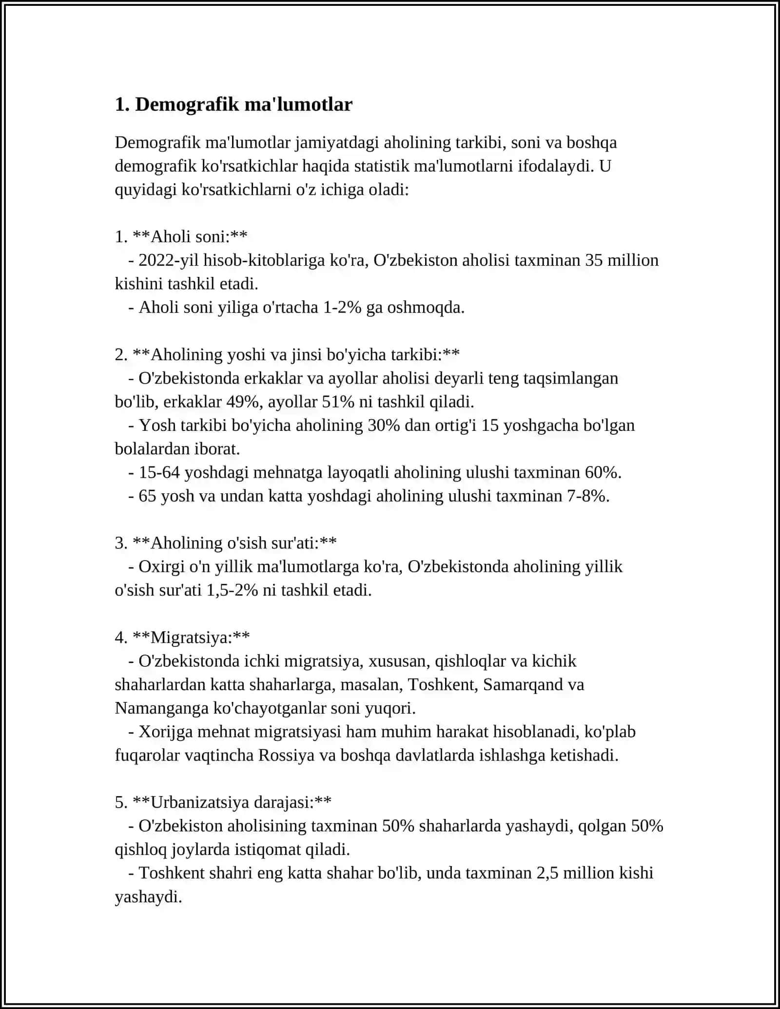 ANDIJON VILOYATI STATISTIKA MA'LUMOTLARI 3