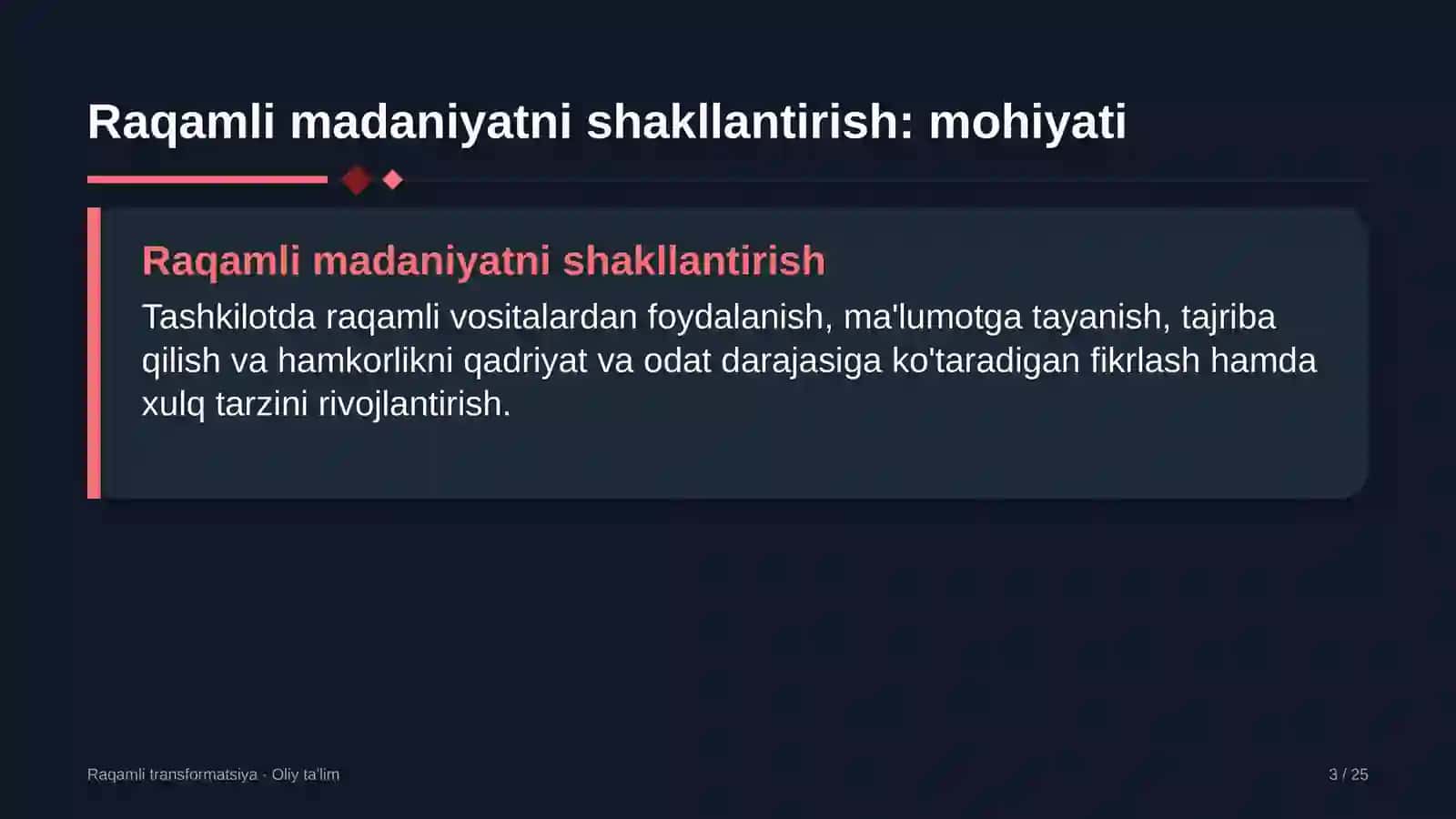 Yo'l harakati xavfsizligi xizmatida raqamli madaniyatni shakllantirish 3