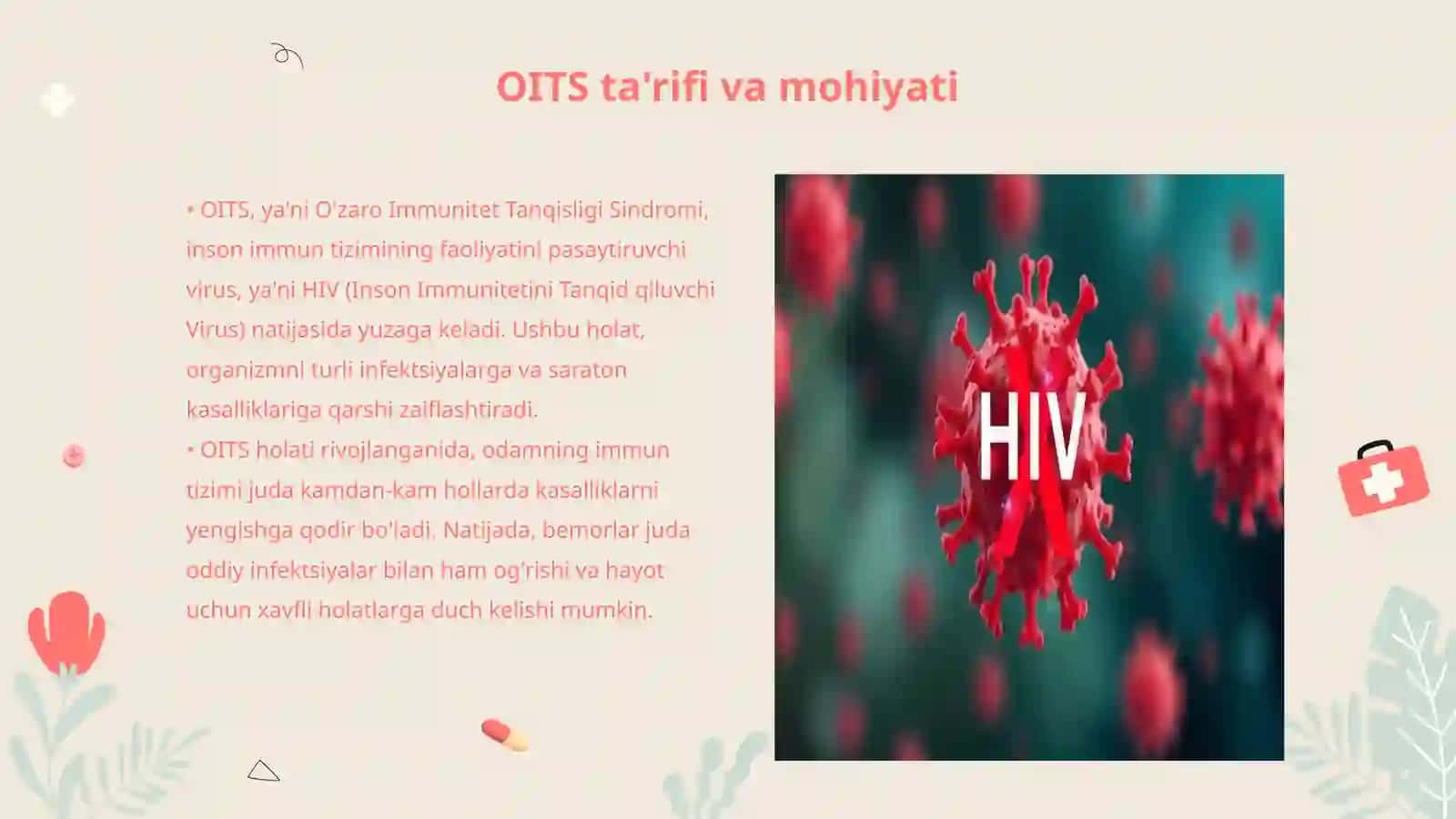 Immunodefitsit holat OITS 3