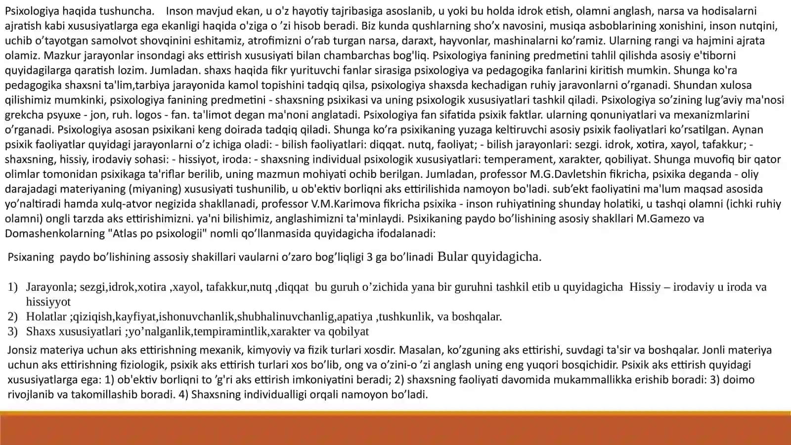 Psixologiyaning tadqiqot metodlari va tarmoqlari 3