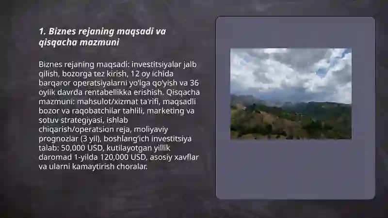 Biznes reja haqida 3
