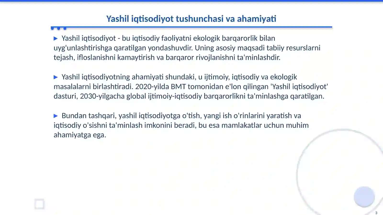 Qashqadaryo viloyatining yashil iqtisodiyotga o’tish jarayoni 3