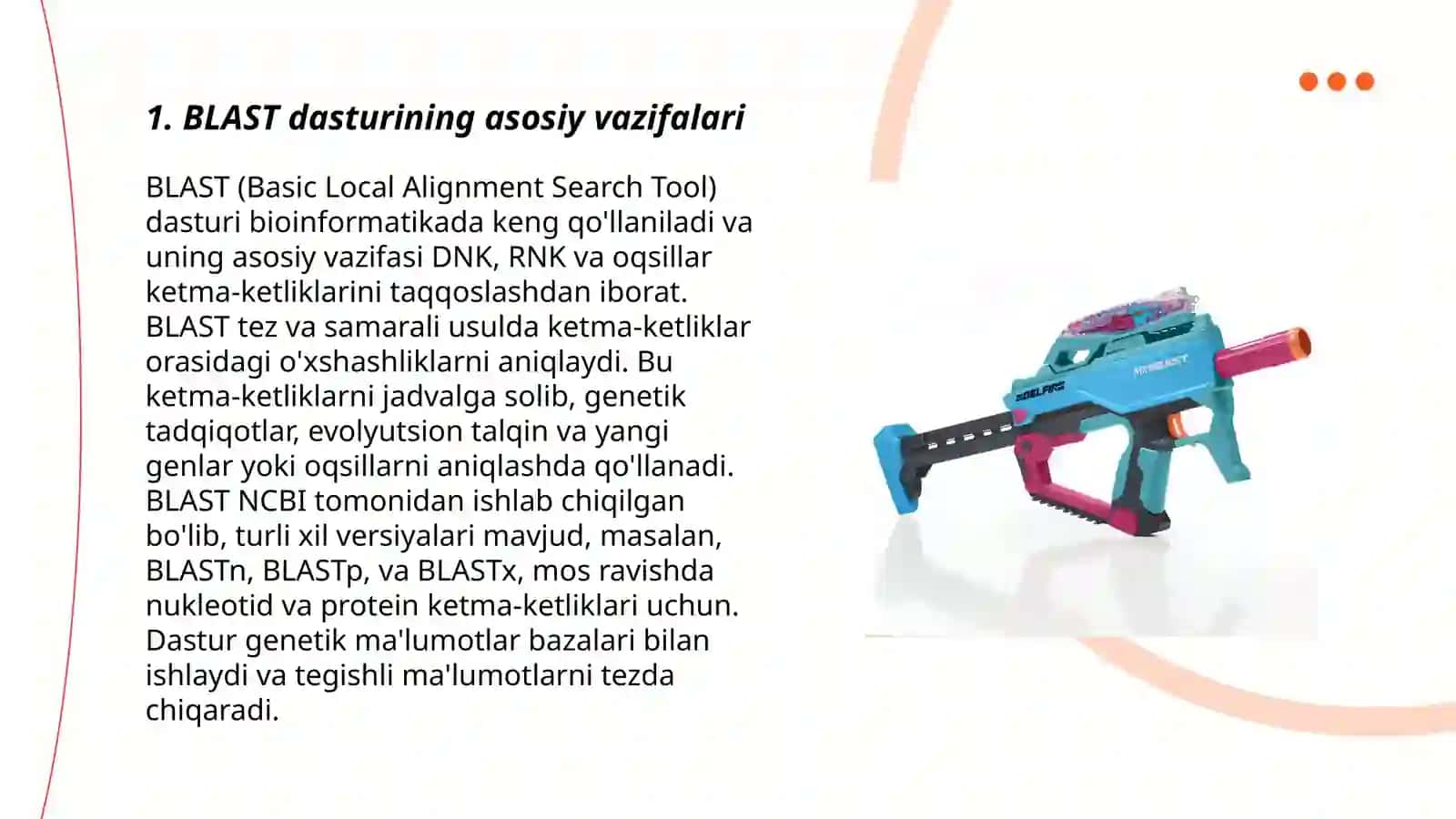 BLAST dasturi 3