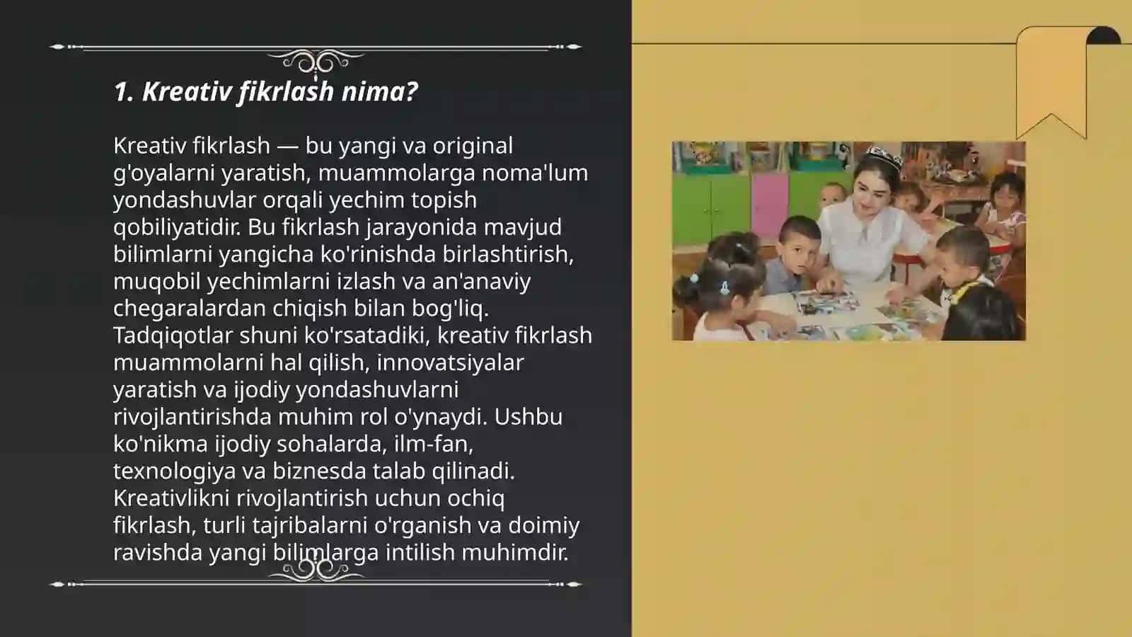 Maktabgacha yoshdagi bolalarda kreativ fikrlashni rivojlantirishning muhim mexanizmi 3