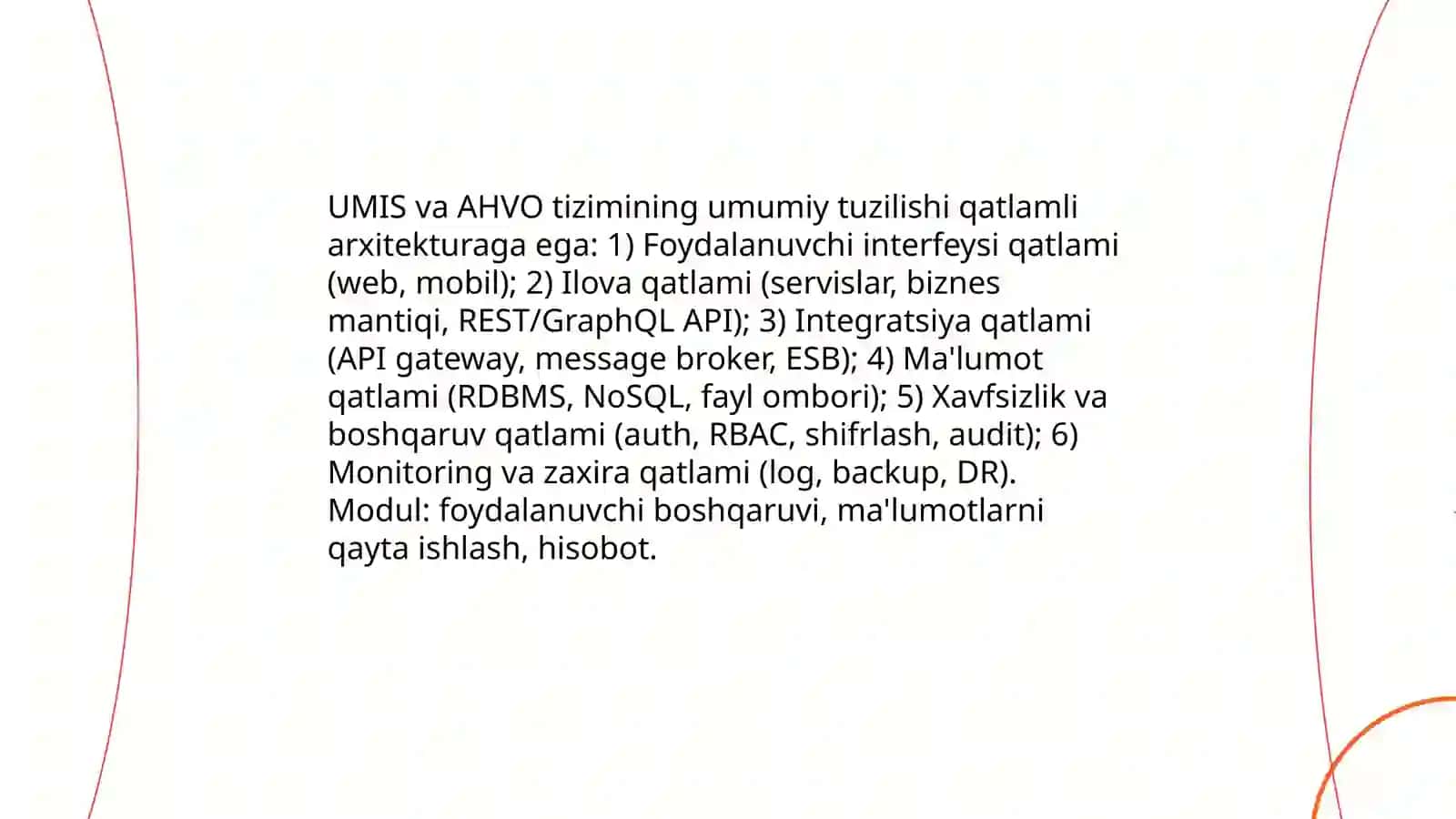 UMIS va AHVO 3