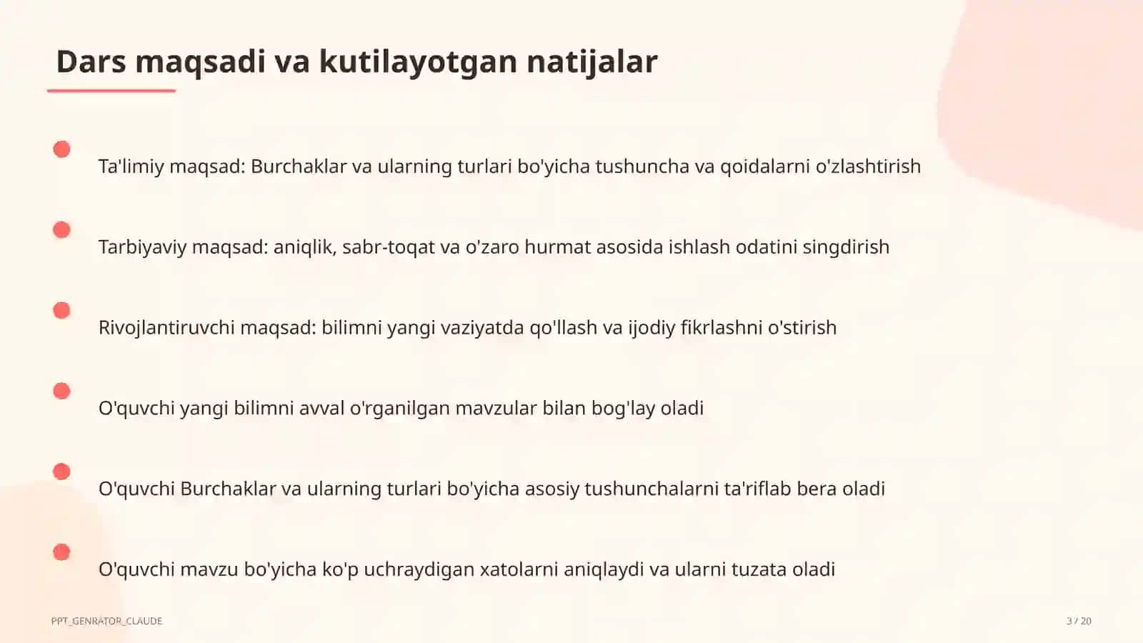 Burchaklar va ularning turlari (7-sinf) 3