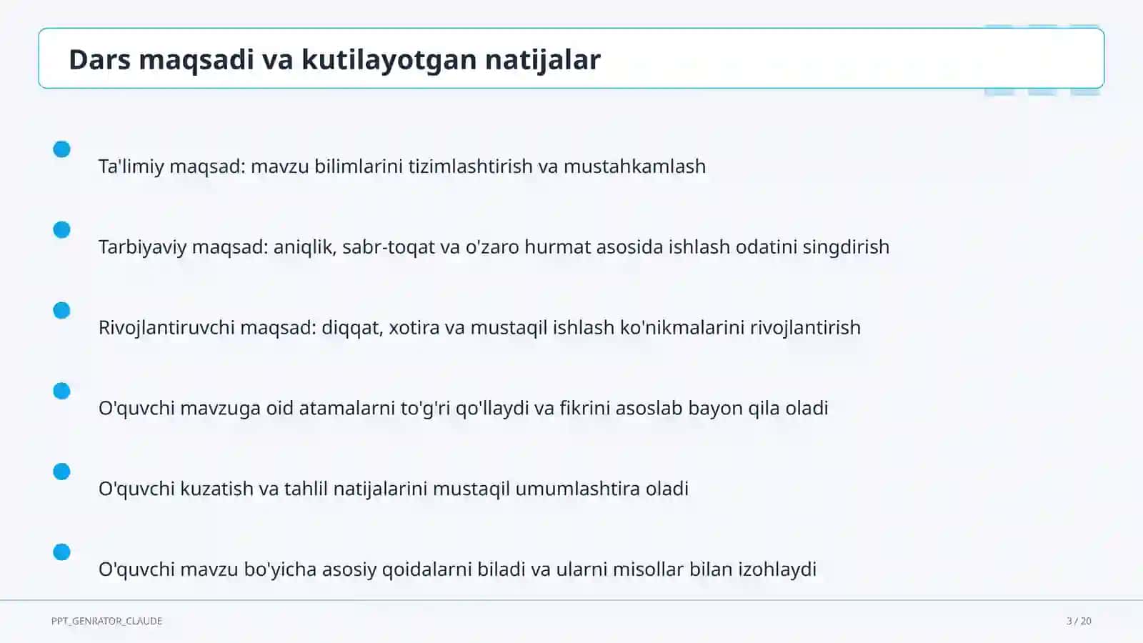 Dolzarb mavzular 3
