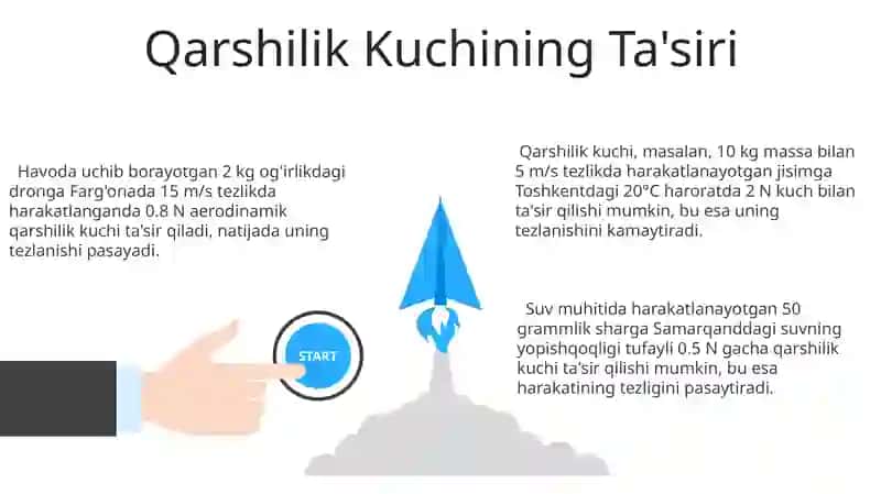 O'zgaruvchan Massali Jism Harakatining Asoslari 3