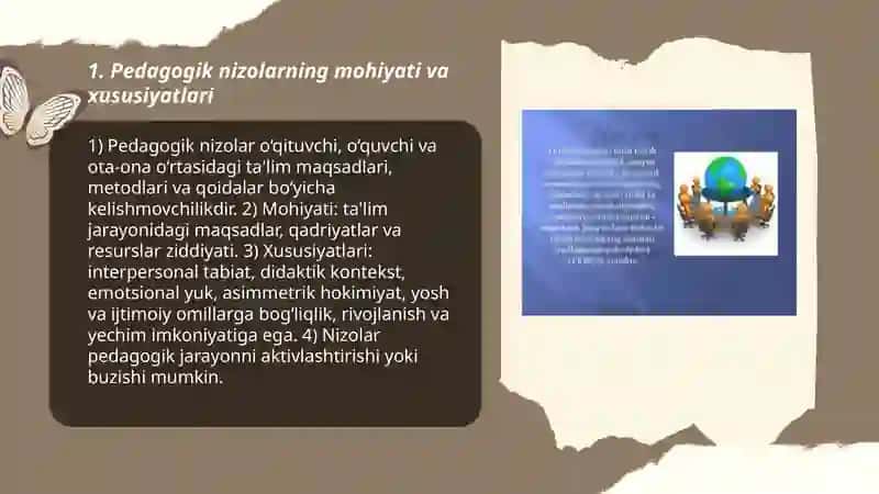 Pedagogik nizolar va ularni bartaraf etish texnologiyasi 3
