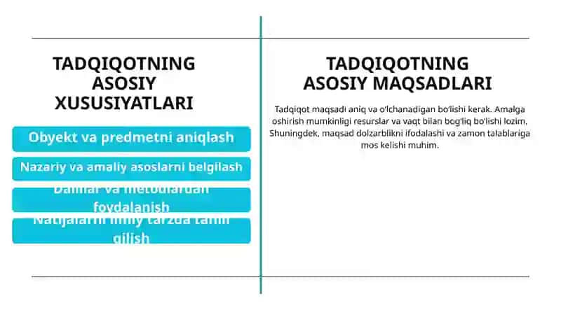 TADQIQOT LOYIHASI STRUKTURASINI SHAKLLANTIRISH 3