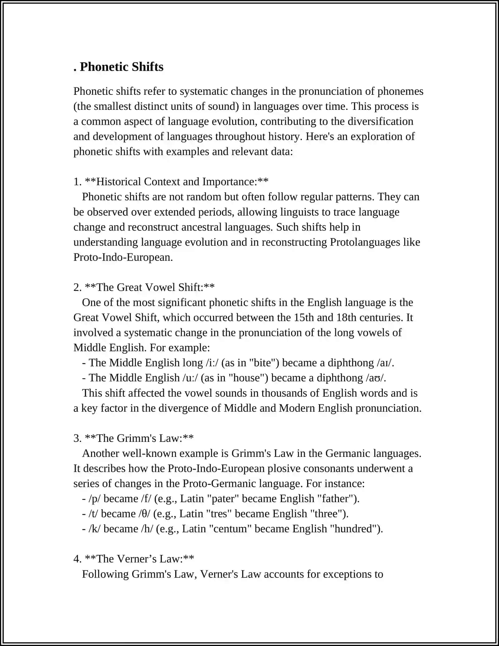 HISTORICAL LANGUAGE CHANGE ANALYSIS 3